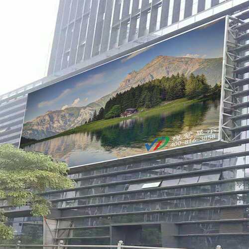 户外led显示屏户外转角平面高清高亮广告屏室外裸眼3D显示屏