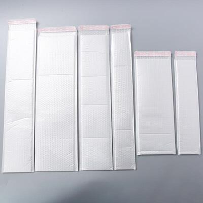 FWY长条泡袋10克加厚复气合珠袋光膜0打包泡沫袋气泡自黏袋厂家