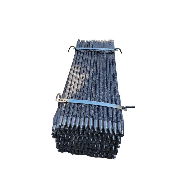 快装式柔性石墨接地极 石墨柔性接地线编织石墨镀铜接地棒