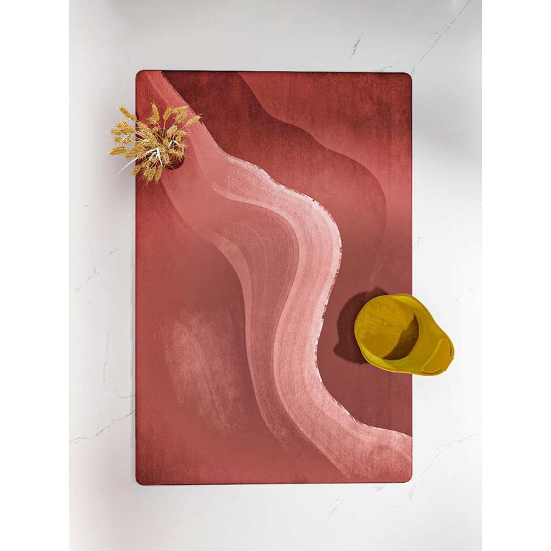 地毯客厅现代简约纯色北欧轻奢易打理茶几毯家用沙发卧室地毯地垫