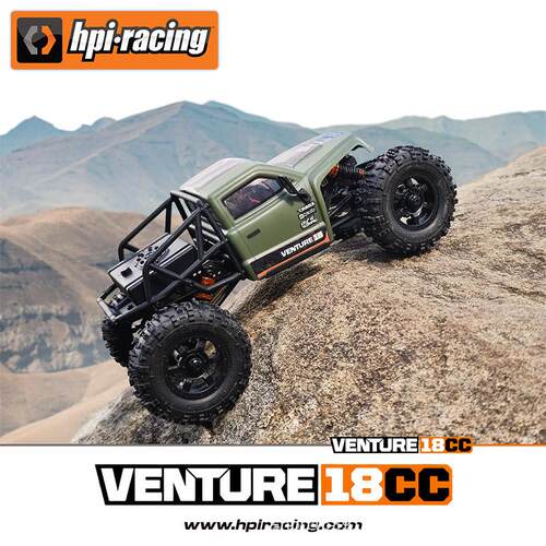 HPI 1/18 VENTURE18 CC FLUX 无刷RC遥控电动四驱攀爬车越野车