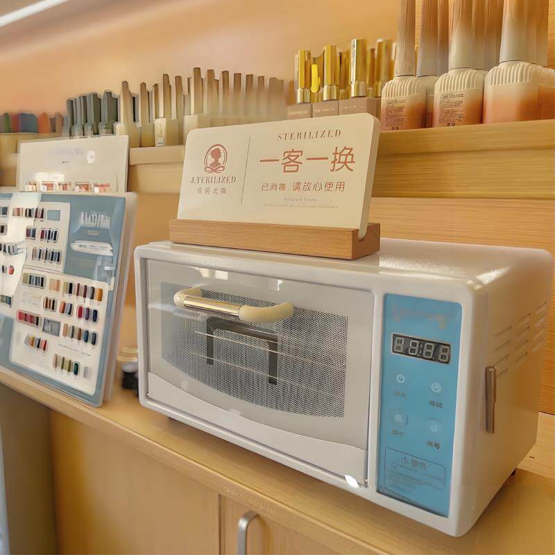 美甲工具消毒柜智能紫外线多功能台式高温烘干除菌消毒机纹身工具