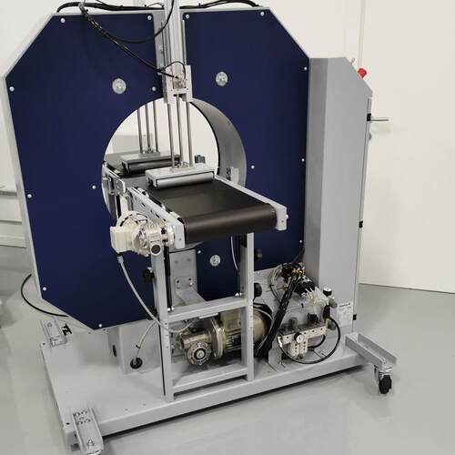 COMPACTA水平缠绕机 意大利ROBOPAC缠绕包装机 灯具缠绕机