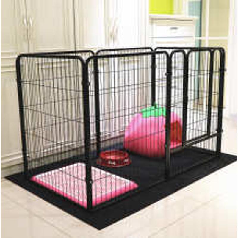 狗卡扣拦栏围栏便携款材质狗家用宠物通用猫栏可折叠猫咪围栏