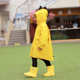 恐龙儿童雨衣女童男童幼儿园宝宝小孩卡通雨披厚款 印logo儿童雨衣