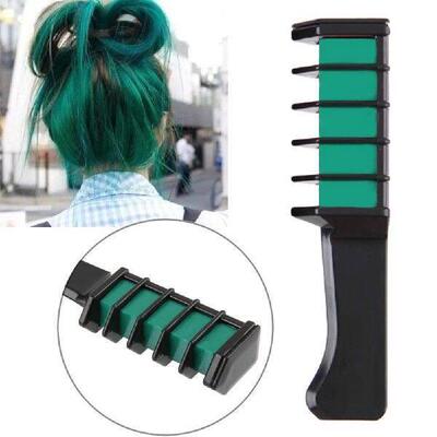Non-toxic One-Time Mini Hair Color Comb Dye Hair Chalk