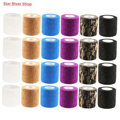 Colorful Sport Self Adhesive Elastic Bandage Wrap Tape 4.5m
