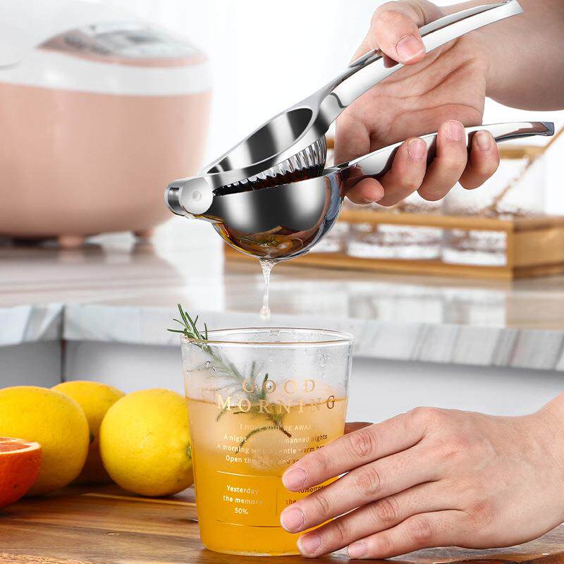 厂家直销手动榨汁器柠檬夹厨房小工具压汁器水果榨汁器手柄柠檬夹