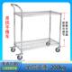 物料手推车车间防静电周转车电商带轮分拣车配货车不锈钢拉货车