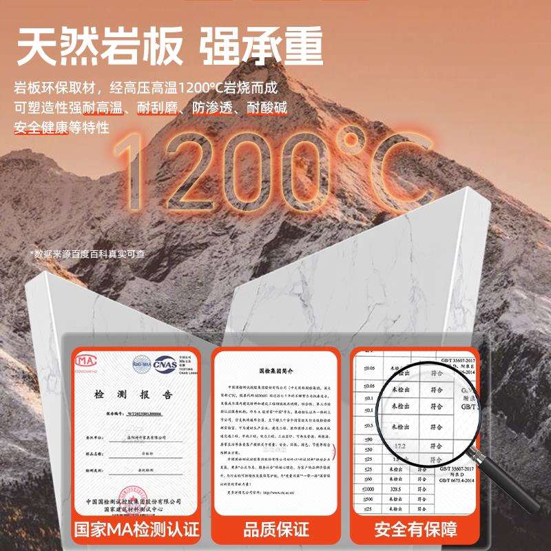 厨房物收架多功能岩板餐TG柜边靠墙一体储物柜家用微置波炉纳架橱