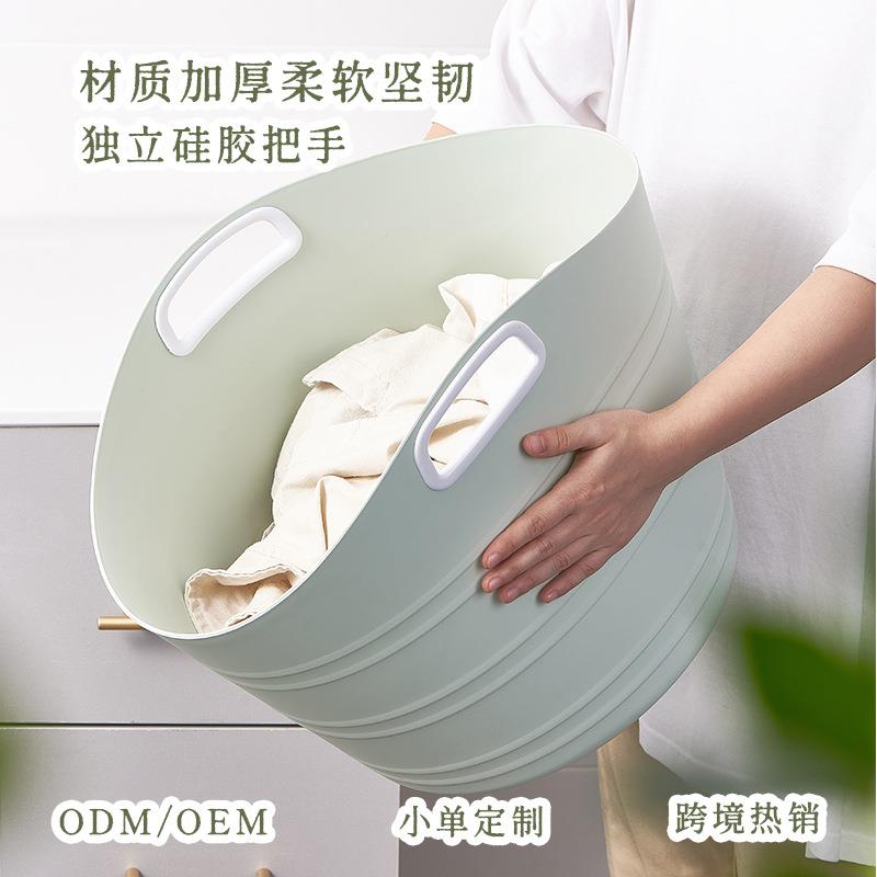 塑料摔不破脏衣篮洗衣篮多功能玩具衣物收整理储物篮大小号野餐篮