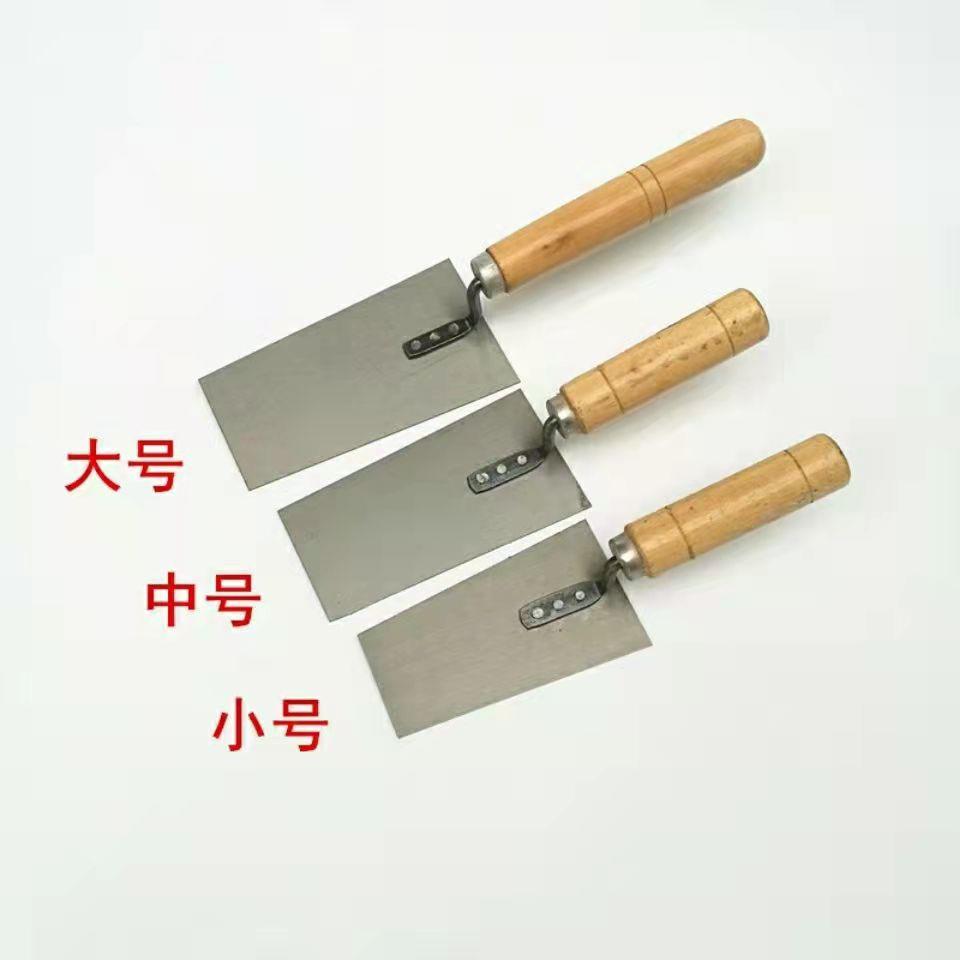 孟传国抹泥刀抹泥板灰匙泥工工具收光刀包邮抹子泥掌加厚皿子龙水