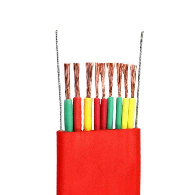 天川起重机专用柔性钢丝平拖电缆电动葫芦控制电缆