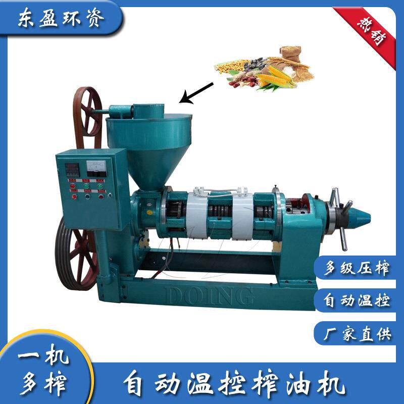 全自动榨油机厂家现货商用大豆花生油榨油机设备