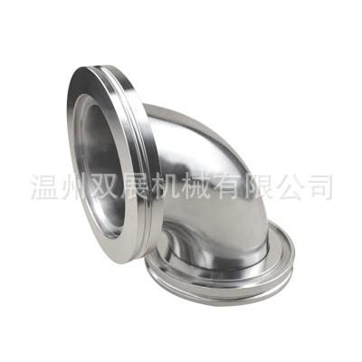 不锈钢I法SO高勾真空弯F头不锈钢-K快ISJ装-L兰卡钳卡卡扣