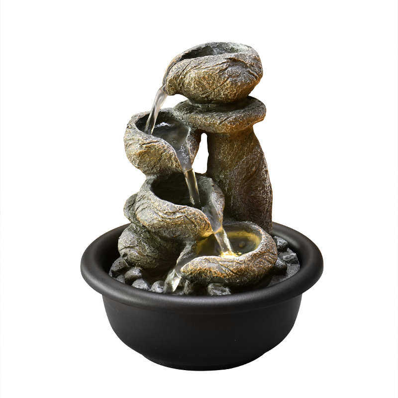 外贸专款小型桌面简约流水生财摆件循环流水现代轻奢客厅流水器,家居饰品,流水摆件,淘宝优惠券,粉丝福利购,淘宝优惠卷