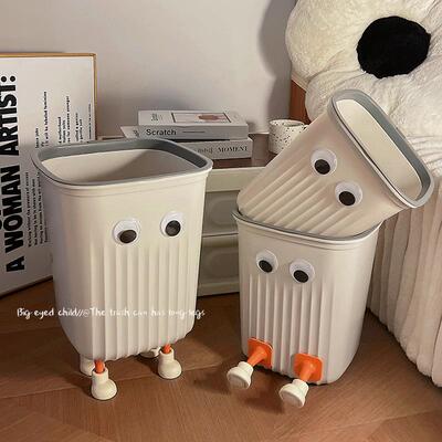Creative Big-Eyed Trash Can, High Aesthetic Value, Cute for
