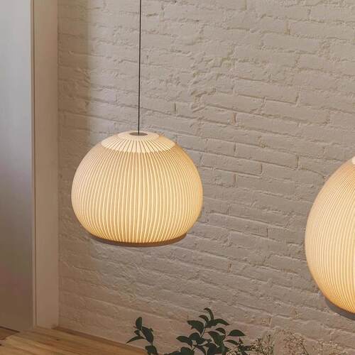 西班牙Vibia Knit北欧极简设计师款客厅沙发旁卧室书房中古落地灯