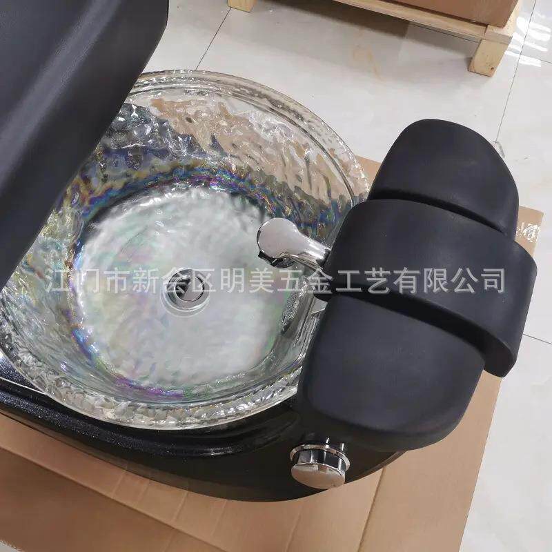 美甲店高端电动调节沐足躺椅可按摩修甲椅美脚泡脚美足桑拿沙发