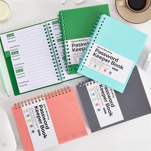 book keeper spiral english 本备忘录 英文账号密码 password