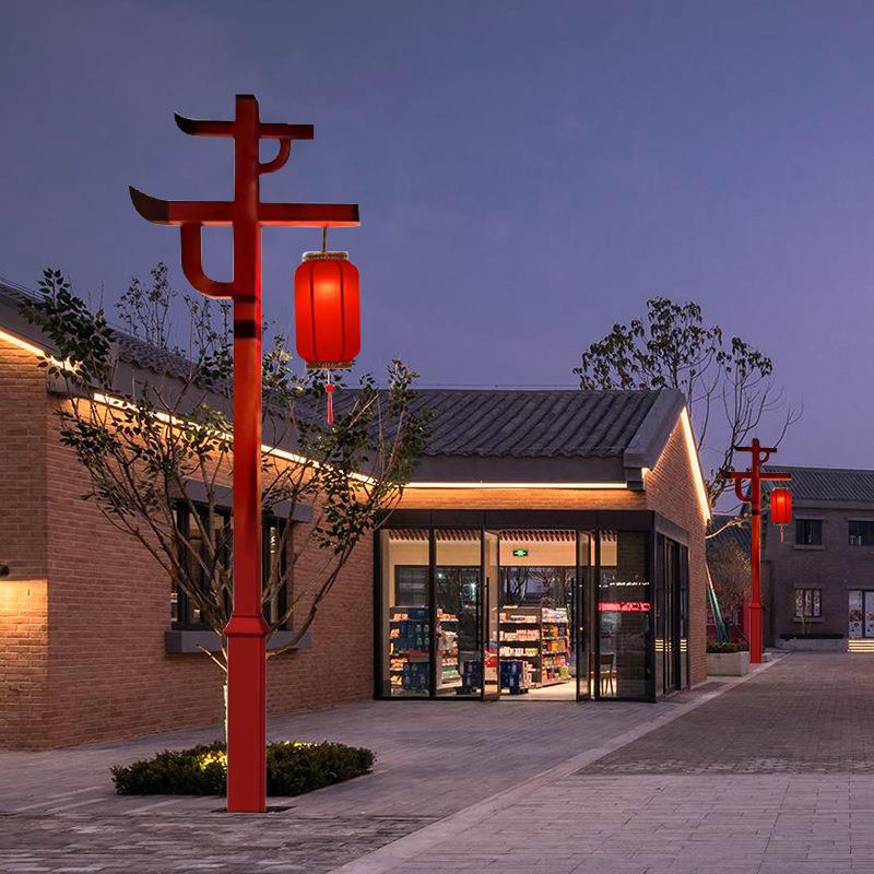 户外文旅区灯灯笼仿古不夜城灯网红古镇街道花装饰LQ-6221古风景