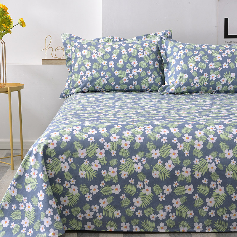 粗布床单印花老粗布夏秋睡单1.8,2米棉麻加厚帆布纯棉单人双人单,床上用品,床单,淘宝优惠券,粉丝福利购,淘宝优惠卷