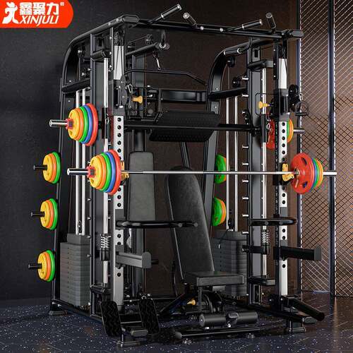 史密斯机综合训练器商用助力引体向上龙门架飞鸟卧推家用多功能架