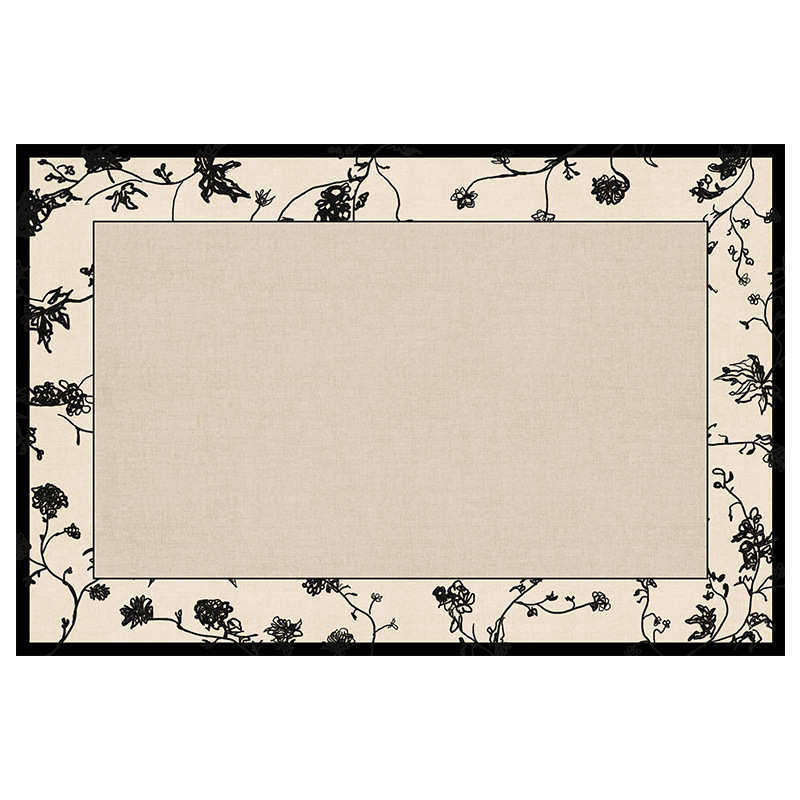 温婉花园客厅地毯法式简约轻奢高级感防水耐脏沙发茶几毯家用地垫,居家布艺,地毯,淘宝优惠券,粉丝福利购,淘宝优惠卷