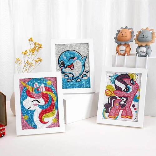 5D Diy Diamond Painting for Kids Full drill Arts Craft