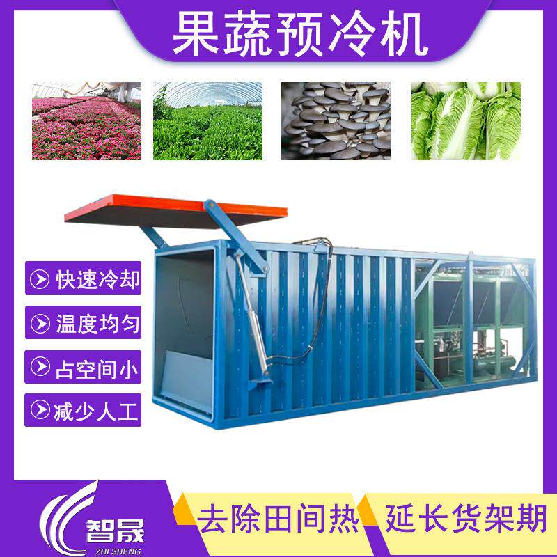 预冷机叶菜菌菇类快速降温设备 果蔬真空预冷机 白玉菇真空预冷机