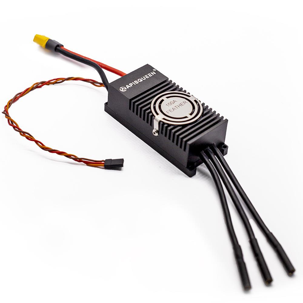 12V24V无刷电机驱动电调电子调速器单双向100AAPISQUEEN带防