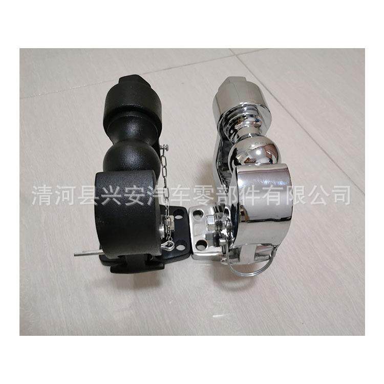 多用途虎头拖车钩流氓钩改装配件牵引拖车游艇方口转接头底座插销