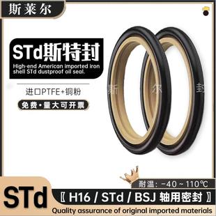 6.3组合密封圈 STd 100 斯特封GSR 轴用格莱圈