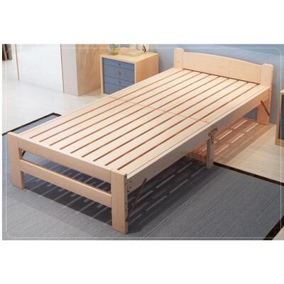 实木折叠床床折叠家用成人简经济型易出租房小床家用便捷加厚fgk6