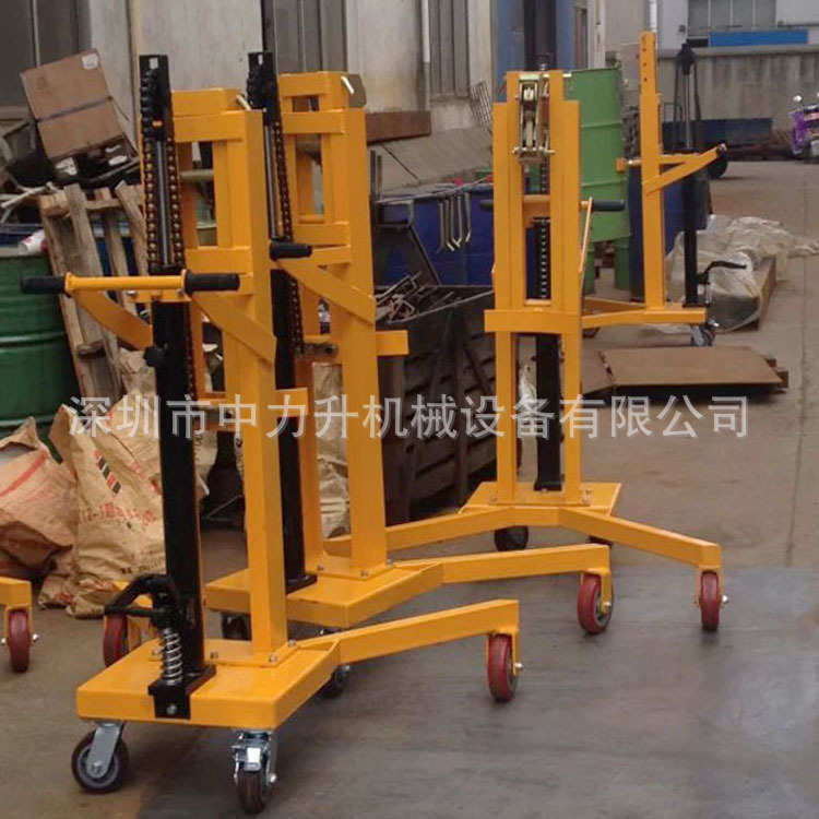 液压 搬运车油桶油桶搬运车油桶手推车 脚踏式鹰嘴油桶车