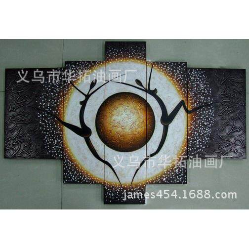 无规则油画多拼油画不规则油画无规则套画无规则无框画