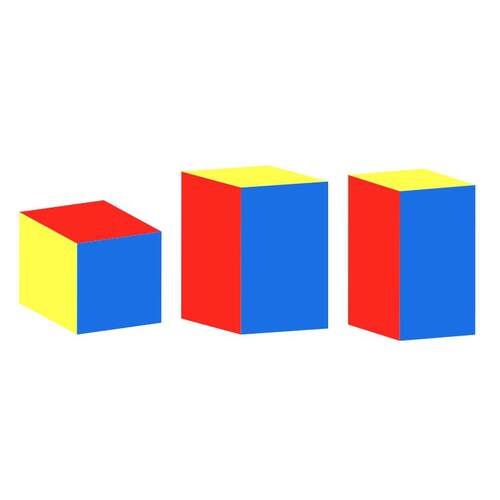 初高中数学立体几何模型框架初中学具体积表面积解题两用教具图形