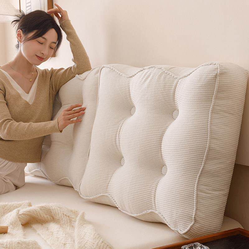 床头靠垫大靠背沙发靠枕组合护腰客厅长抱枕床上榻榻米软包可拆洗