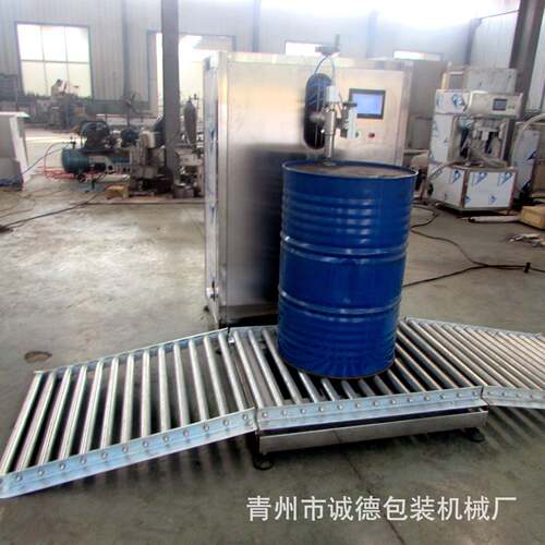 半自动式灌装机机油润滑油灌装设备半自动200L大容量精度