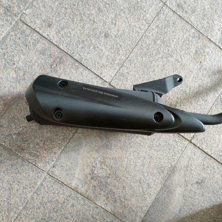 摩托车广阳好脉Gy6125鬼火乔格125女式踏车排气管消声器原装配件