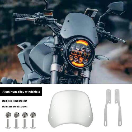 适用本田CB190TR/SS风挡190SS专用风挡凯越500F复古前挡风导流罩