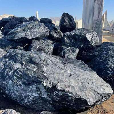 公园黑山石景观石原石组合假山造景摆件厂家现货大量现货