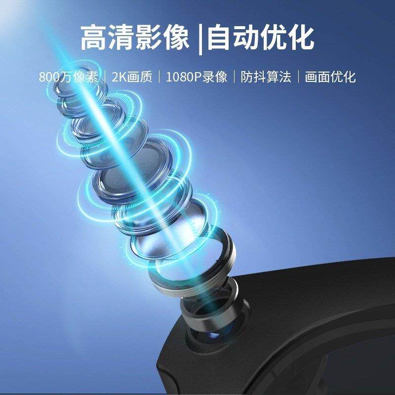 蓝宏智能ai语音翻译蓝牙眼镜可通话音频听音乐配度数拍照拍摄智能