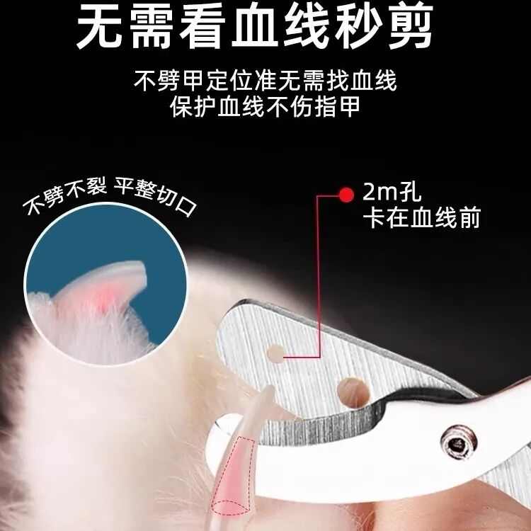 猫咪专用指甲剪小盲剪猫剪指甲神器宠物指甲刀指甲钳猫咪爪子剪刀