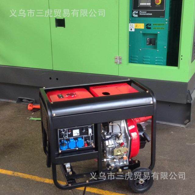 5KW 380V 220V 柴油发电机 silence generator 江山虎
