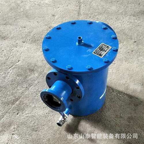 YJQS压风管道气水分离器安装简单法兰连接煤矿用气水分离器