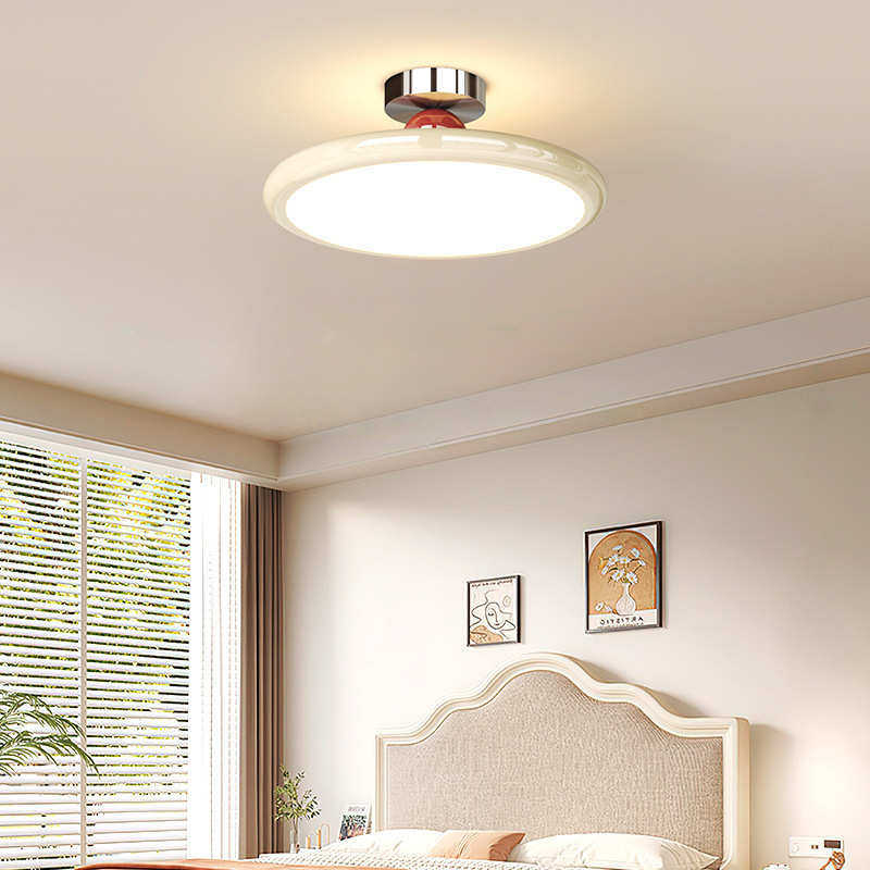 2024年感卧书高级房主吊灯简约风卧室奶油吸顶灯新款护眼中古现代,家装灯饰光源,智能吸顶灯,淘宝优惠券,粉丝福利购,淘宝优惠卷