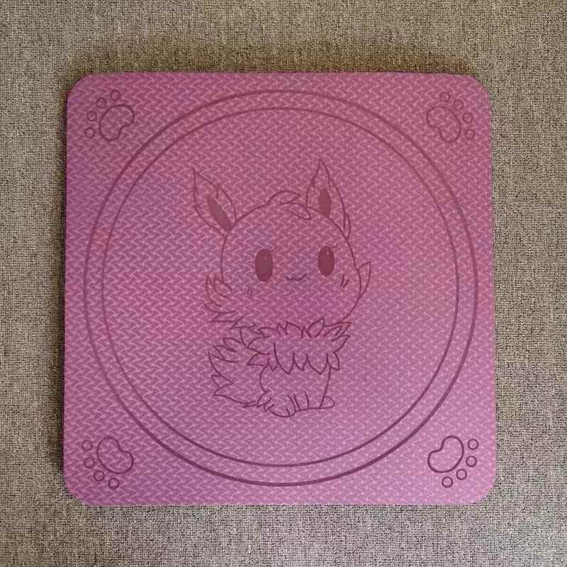 正品无绳跳绳垫方垫用练习音垫震防滑隔减音静加厚TPE家瑜伽