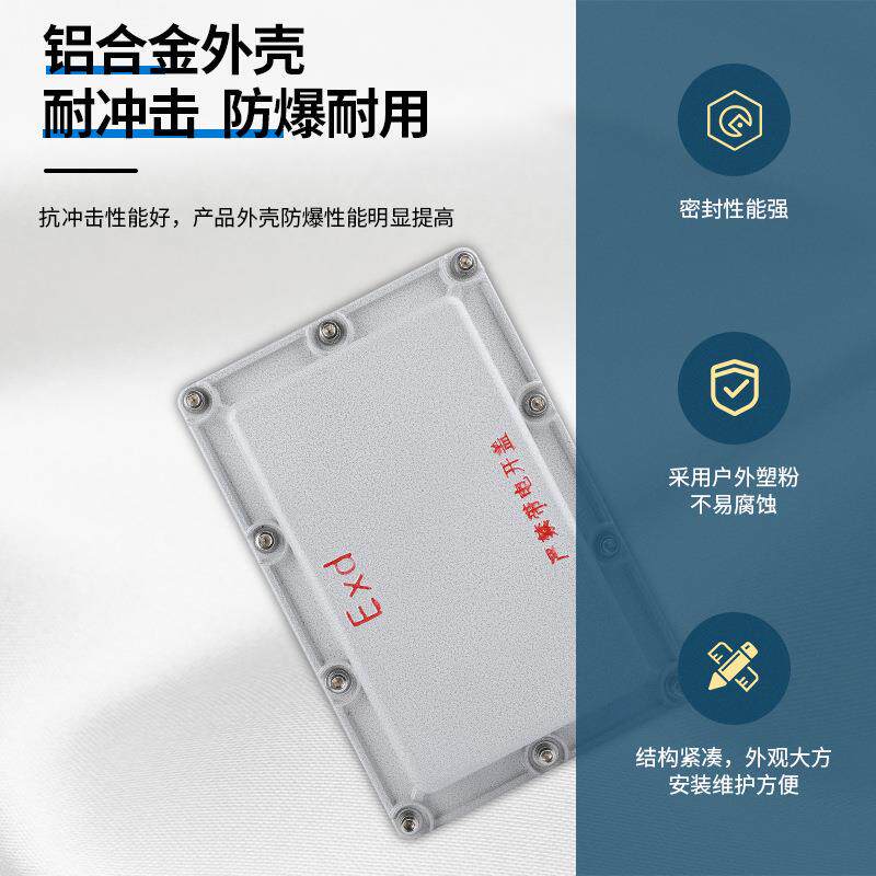 200*200增安型Exe防爆接线箱 300*300隔爆型Exd接线箱 开孔