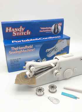 CS-101B手持便携式电动迷你家用缝纫机 handy stitch封口缝纫机